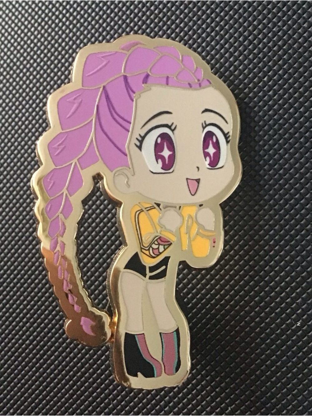 Kpop Demon Hunters LE 250 Rumi Chibi Kawaii Enamel Pin PALM Netflix K-Pop